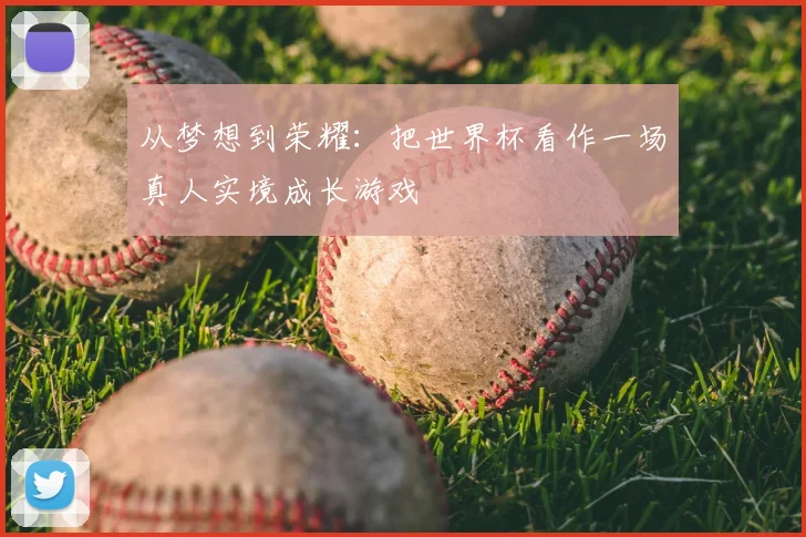 从梦想到荣耀：把世界杯看作一场真人实境成长游戏