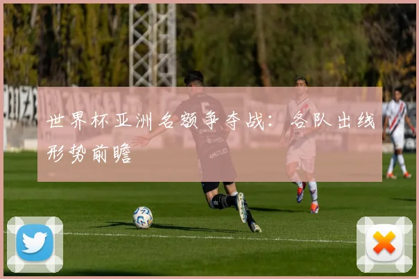 世界杯亚洲名额争夺战：各队出线形势前瞻